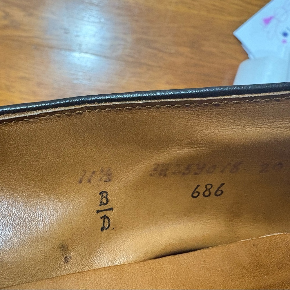 Alden 686 full strap dark brown calf skin - Picture 8 of 8
